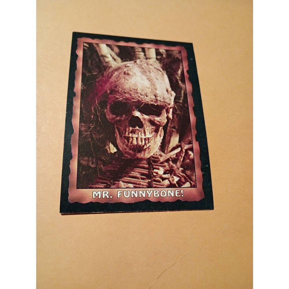 Vintage 1985 Warner Bros Topps Gum Goonies Trading Card #34 Mr Funnybone!